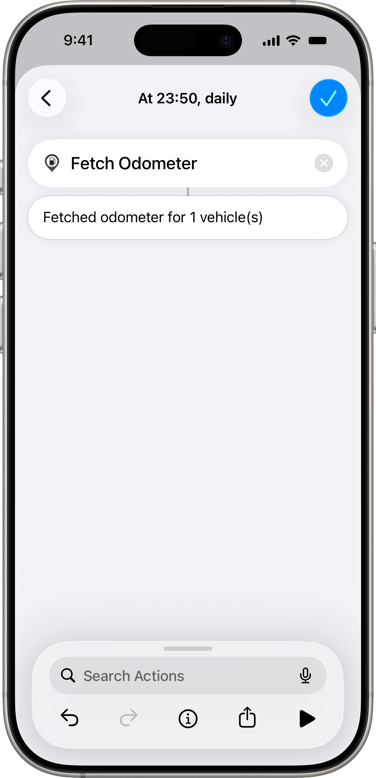 Shortcuts fetch